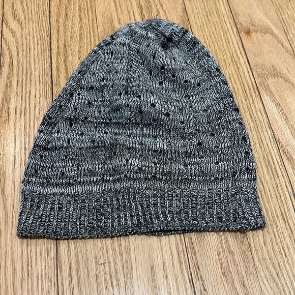 Gray Knit Beanie - Picture 2 of 3